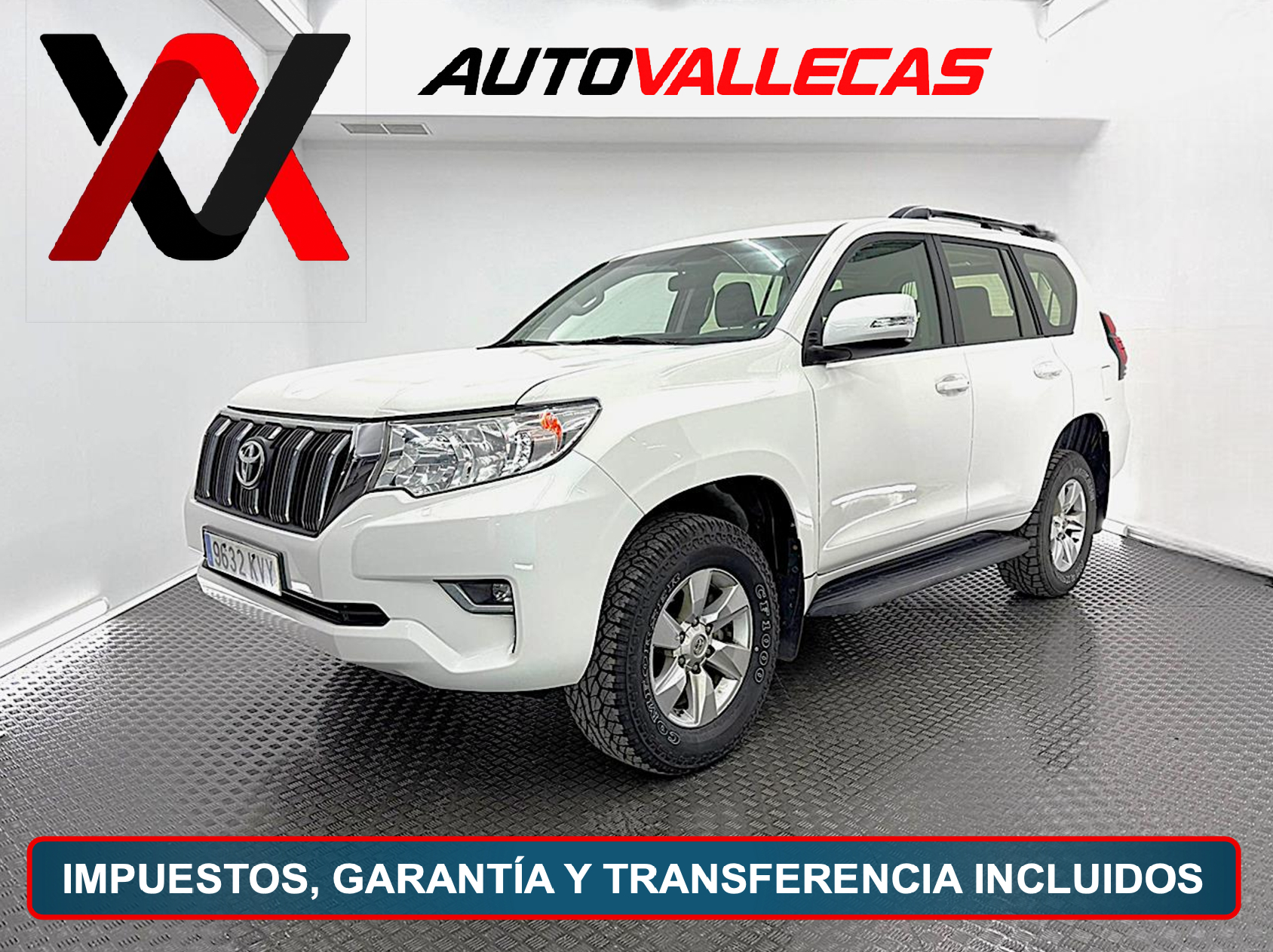 Present-WEB LAND CRUISER 2.8 D4D VXL 177cv (7P)  (9632 KVY) - Imagen 1
